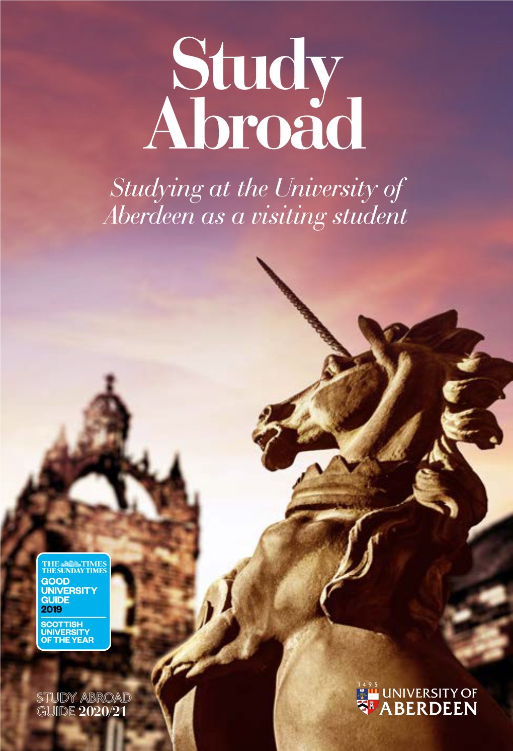 Studying at the University of Aberdeen As a Visiting Student