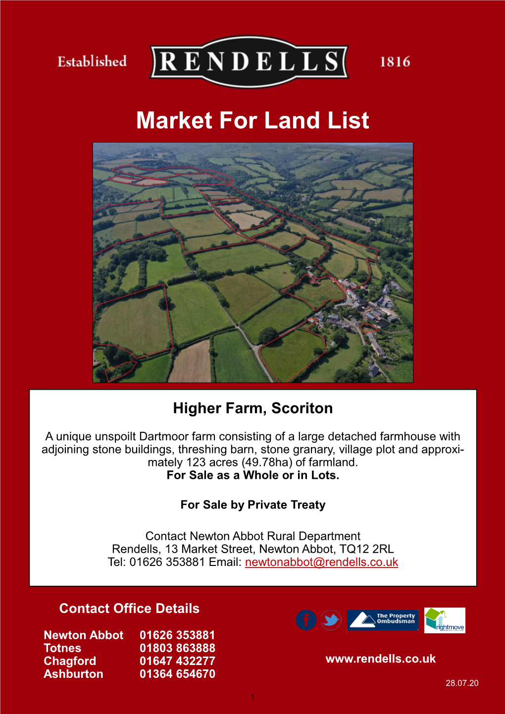 Market for Land List