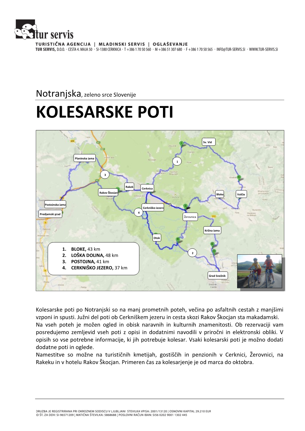 Kolesarske Poti