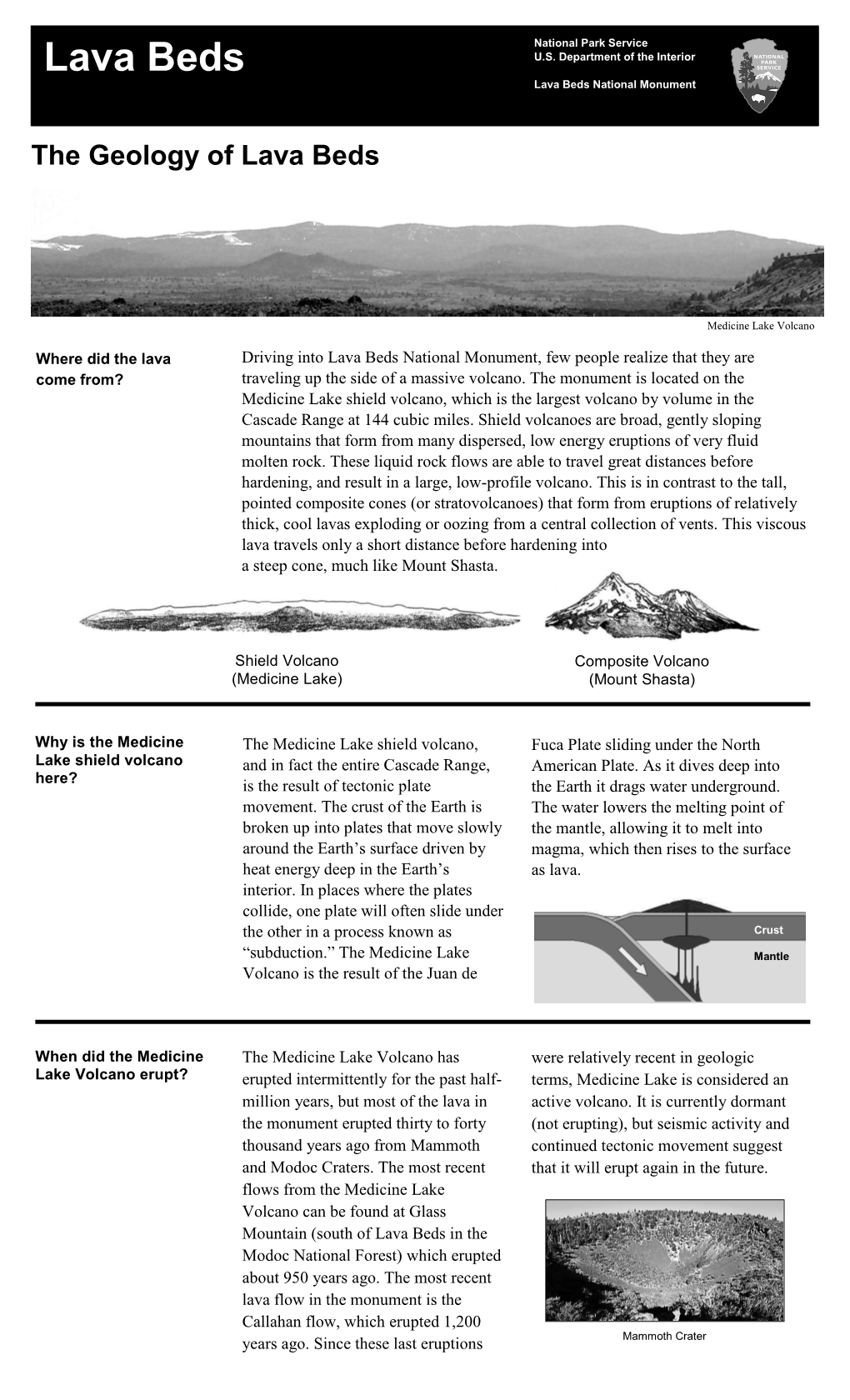 The Geology of Lava Beds