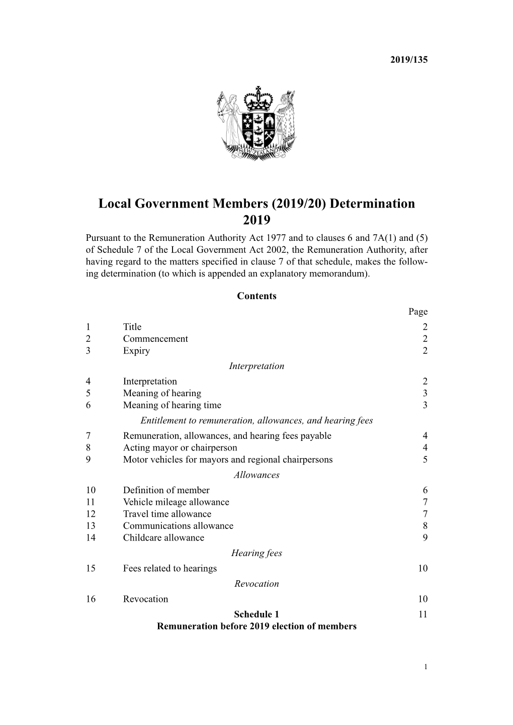 The 2019/2020 Remuneration Authority