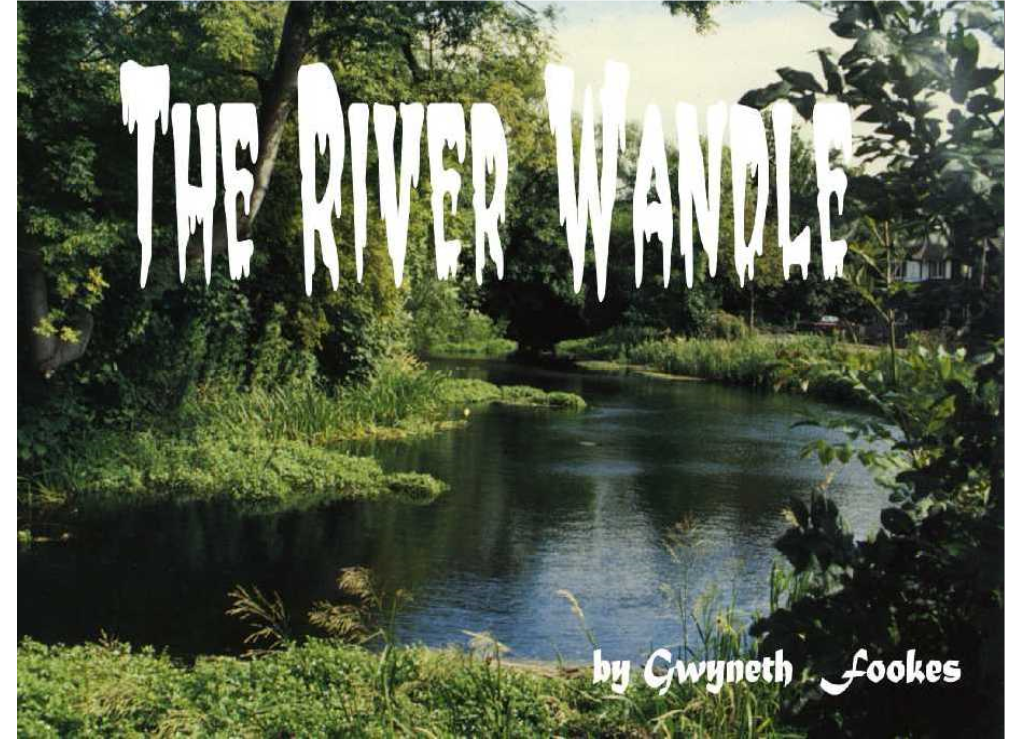 The River Wandlein South Croydon General Map of the River