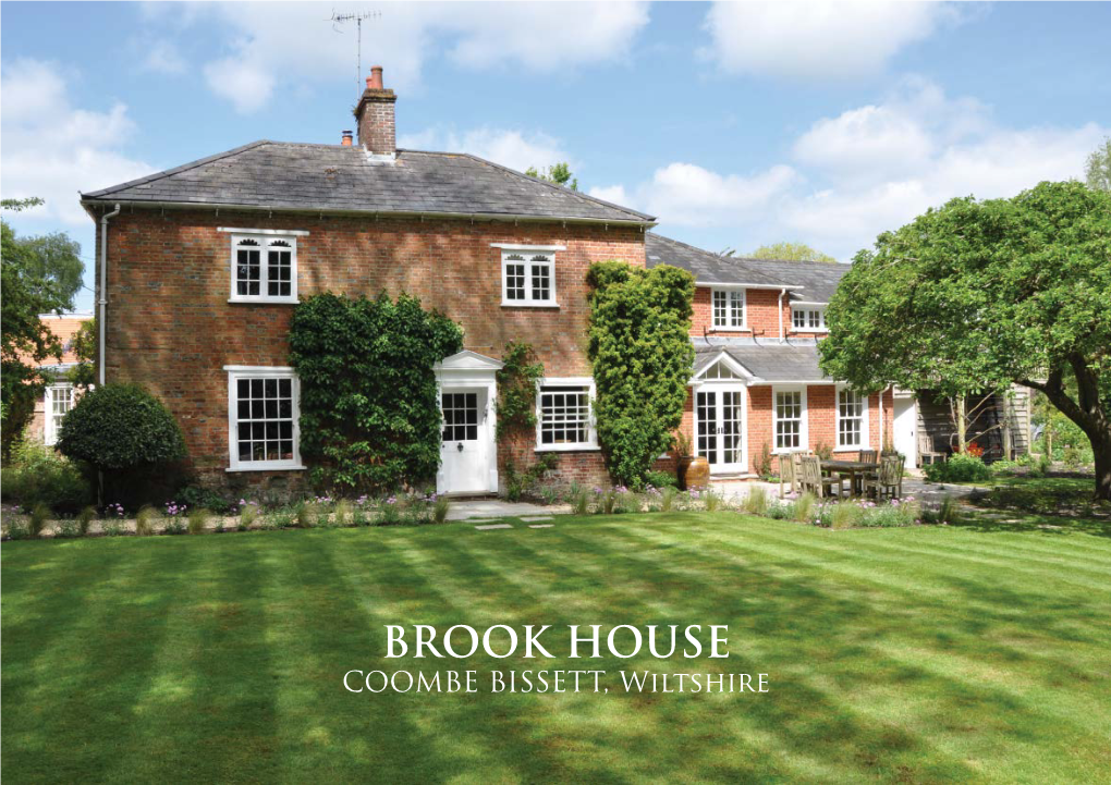 BROOK HOUSE COOMBE BISSETT, Wiltshire