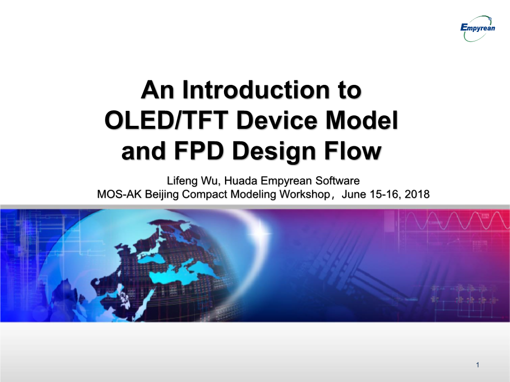 LCD and OLED Flat Panel Display