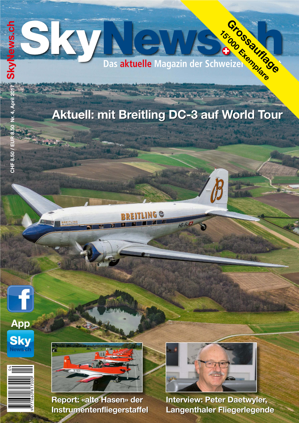 Aktuell: Mit Breitling DC-3 Auf World Tour