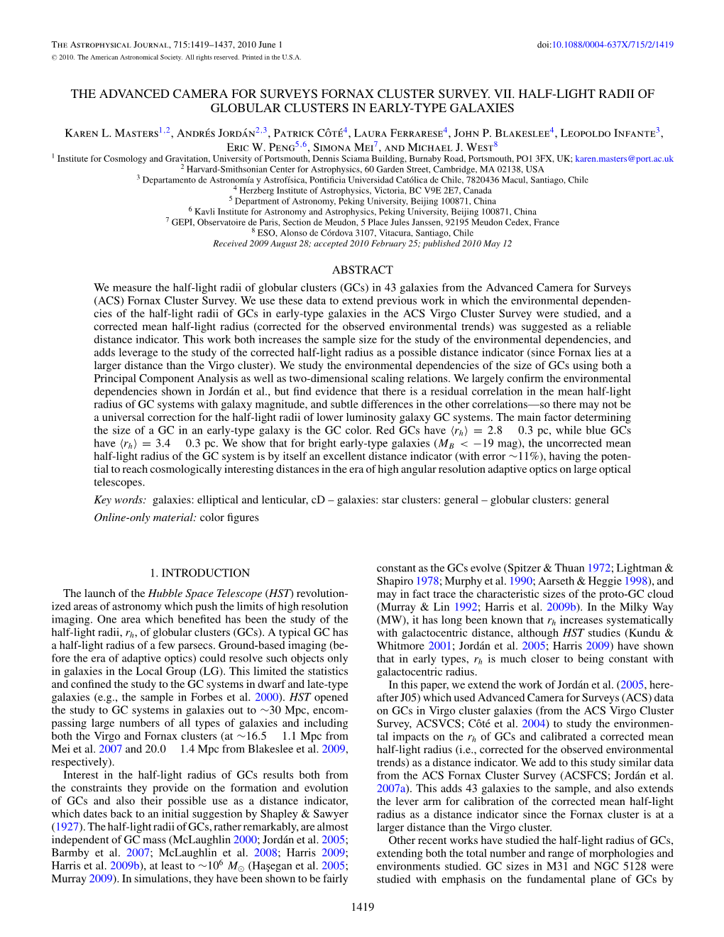 The Advanced Camera for Surveys Fornax Cluster Survey. Vii. Half-Light Radii of Globular Clusters in Early-Type Galaxies