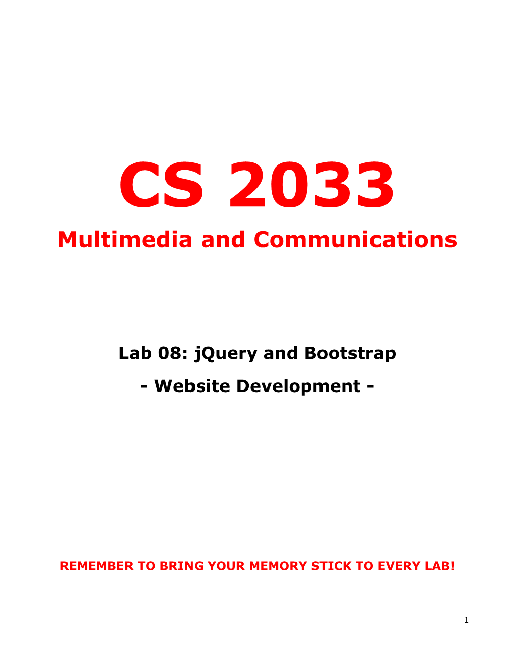 Multimedia and Communications