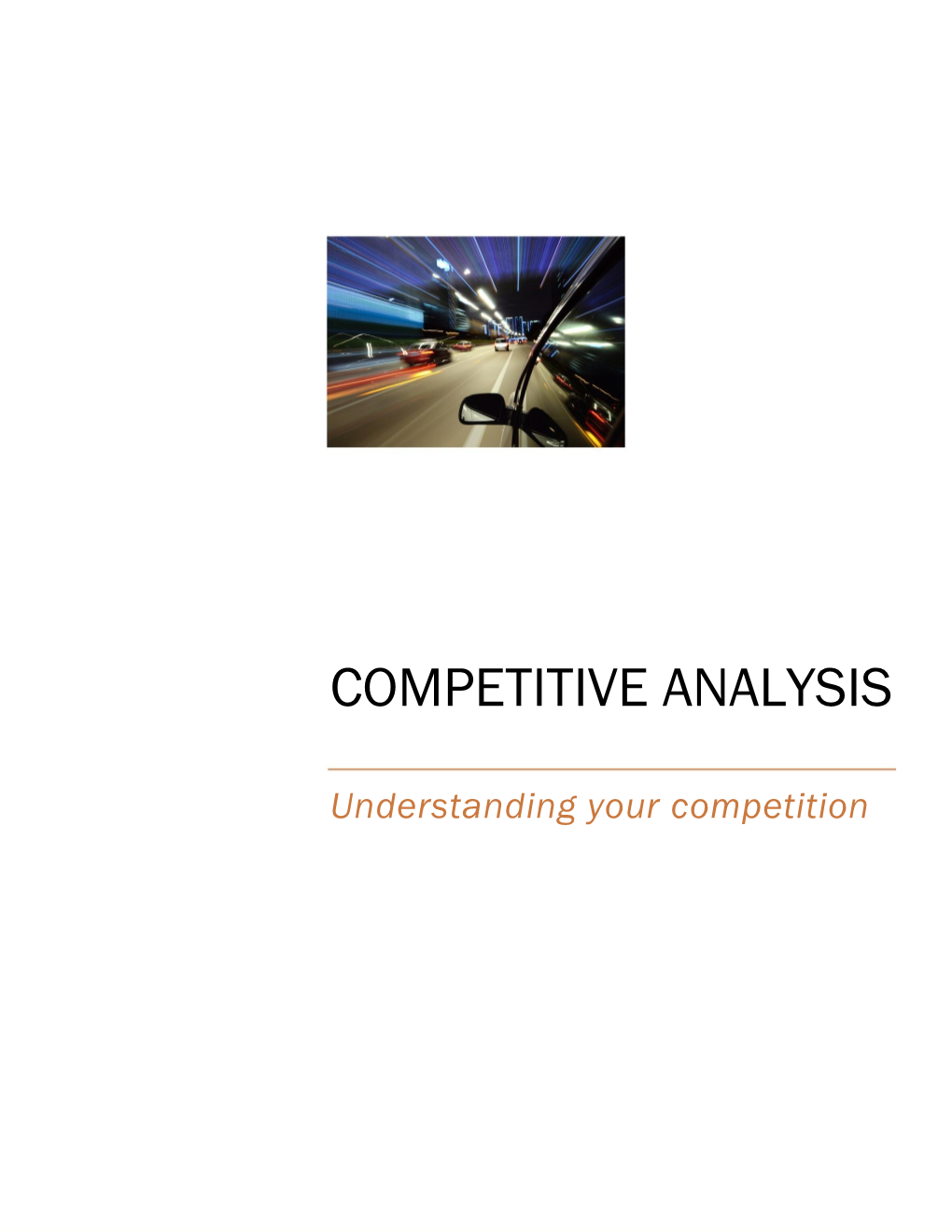 Competitive Analysis