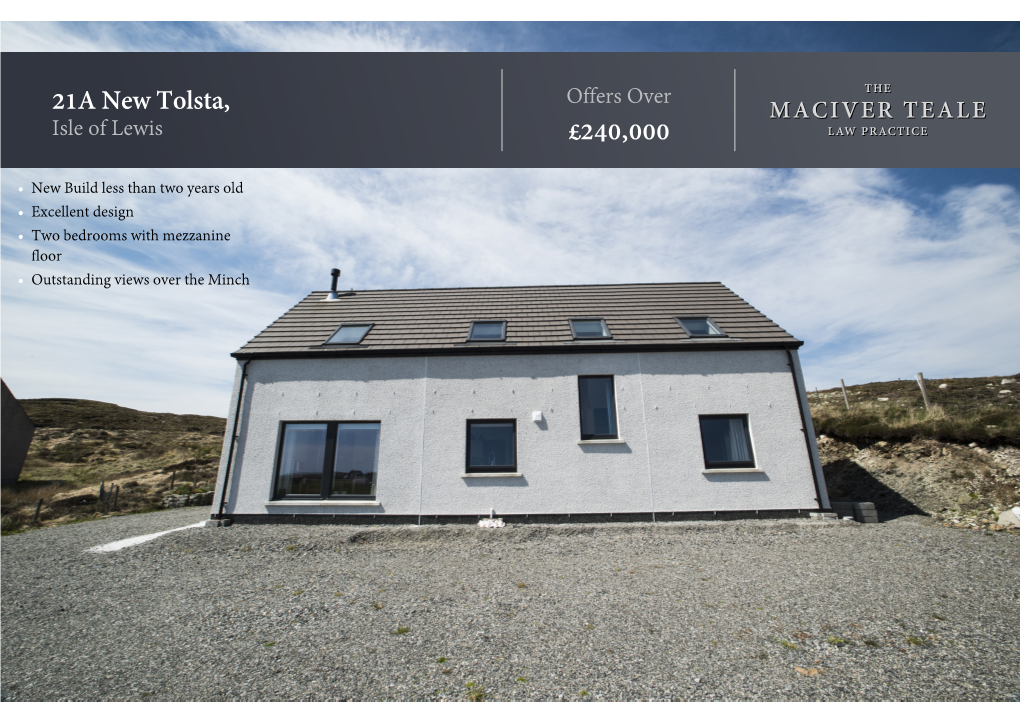 21A New Tolsta, £240,000