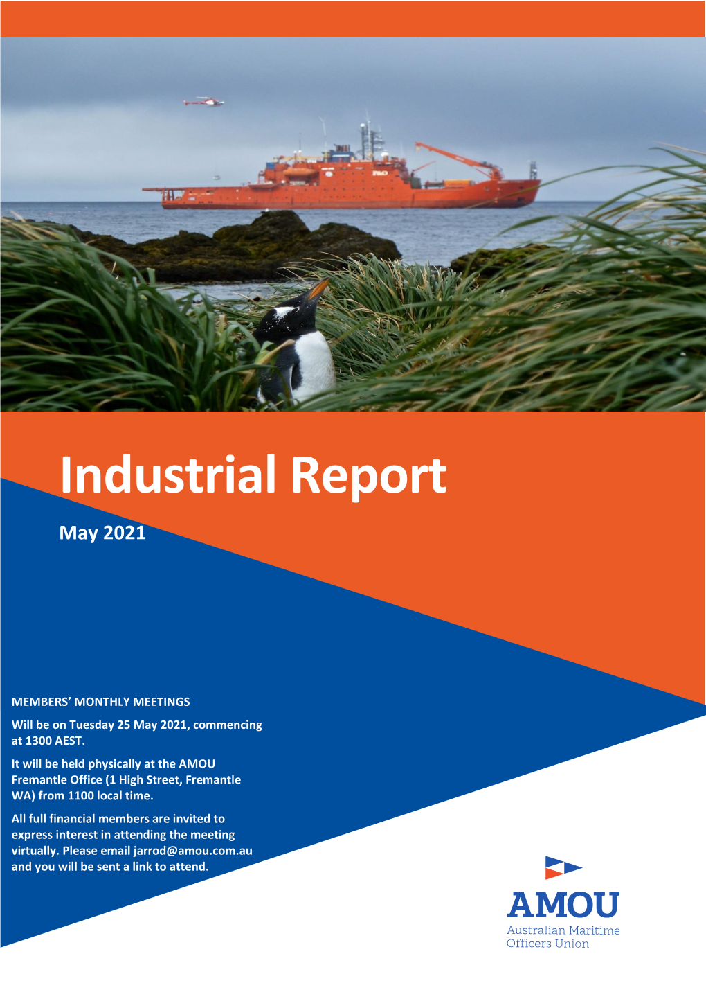 May AMOU Industrial Report