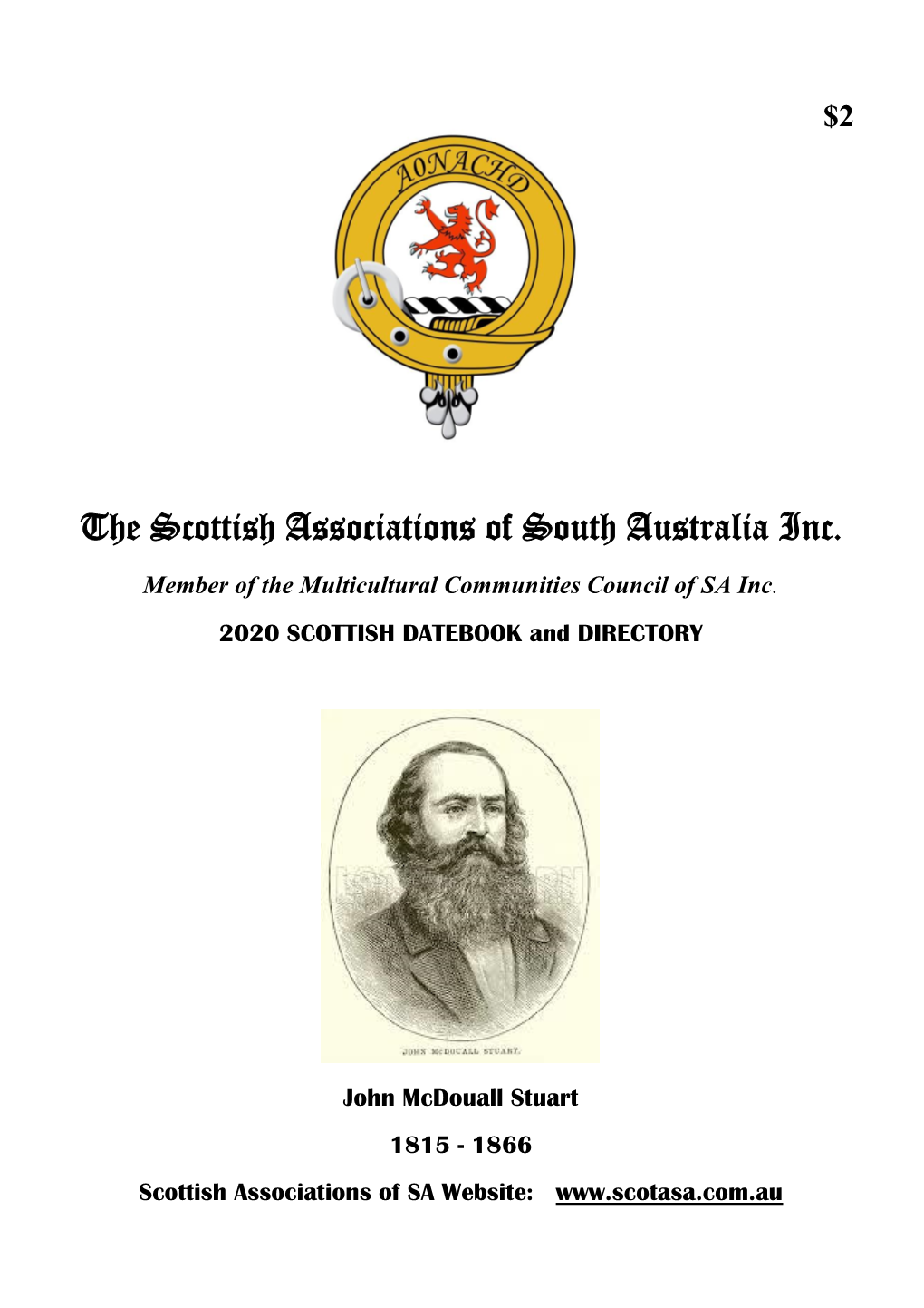 The Scottish Associations of South Australia Inc