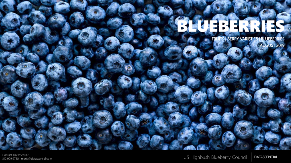 Blueberries Fruits | Berry Varieties | Blueberries August 2019