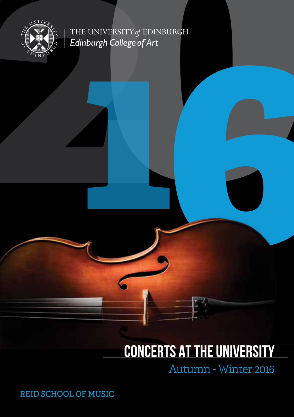 Concerts at the University of Edinburgh, Autumn