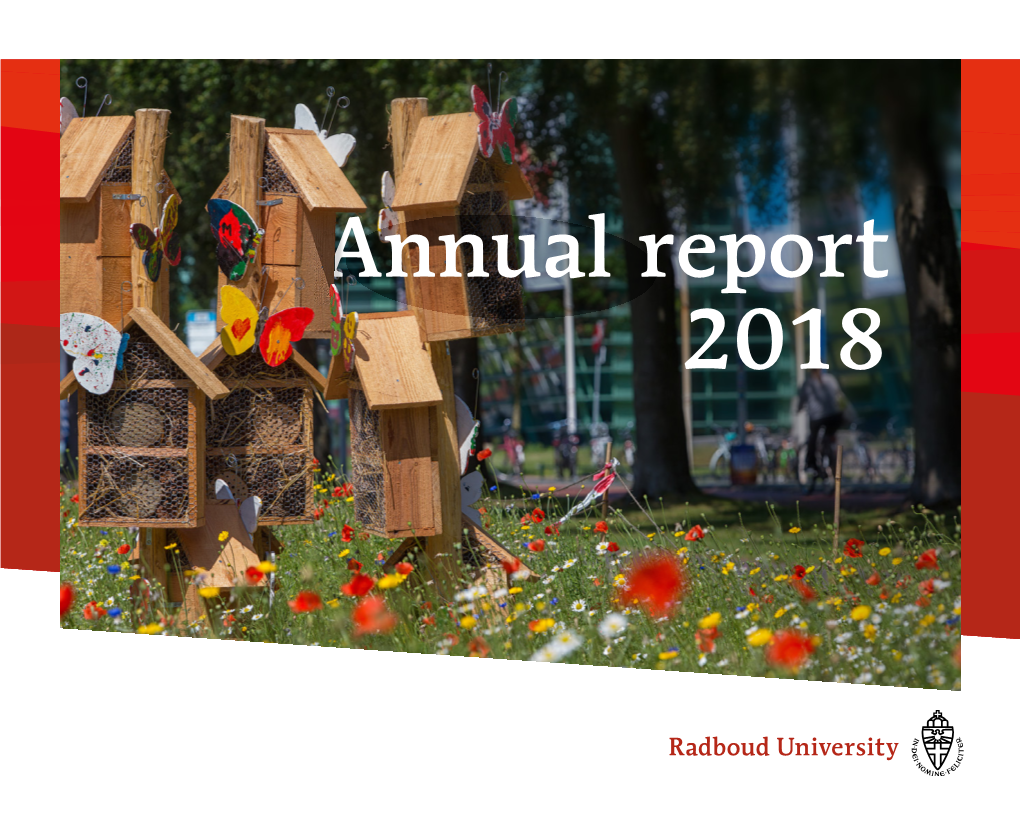 Annual Report 2018 Report Radboud University 2