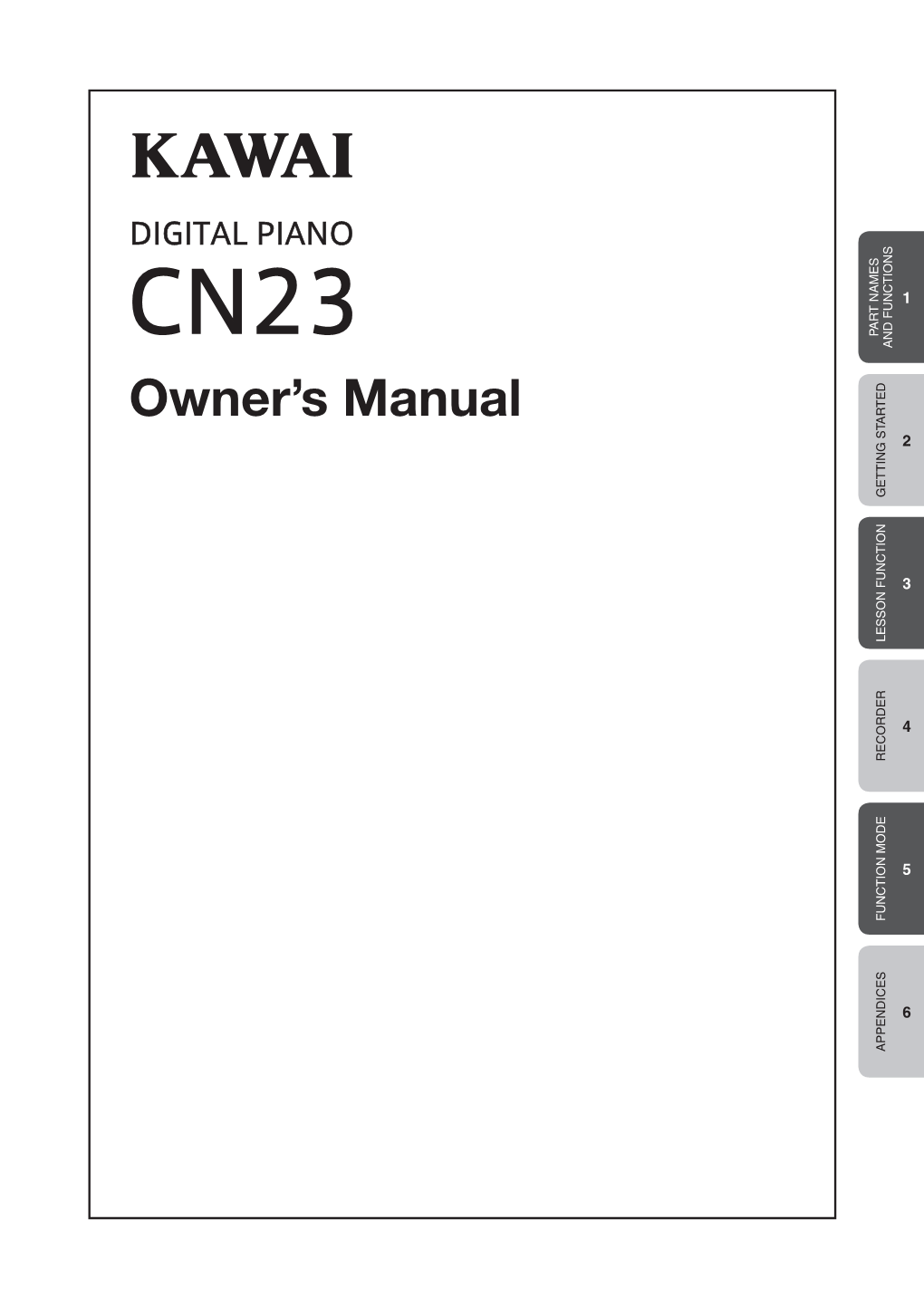 Owner's Manual