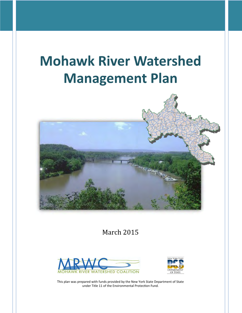 Mohawk River Watershed Management Plan