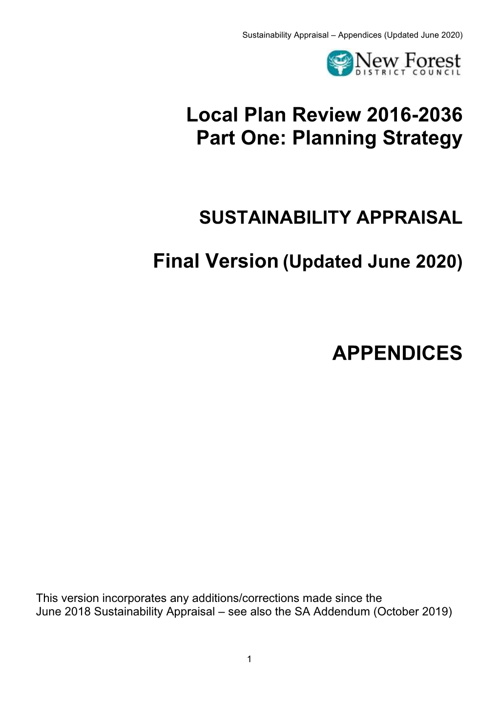 New Forest District Council Local Development