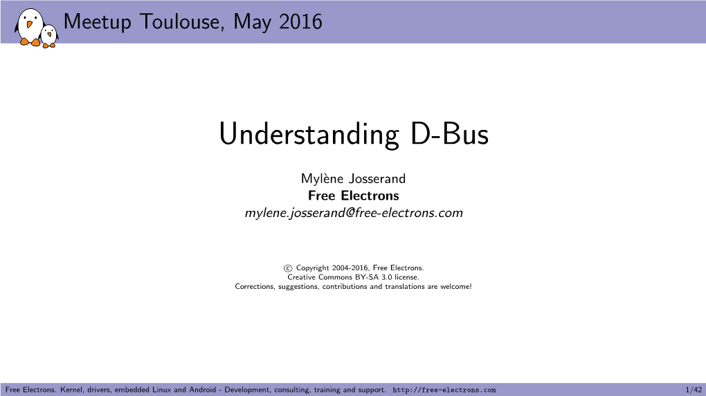 Understanding D-Bus