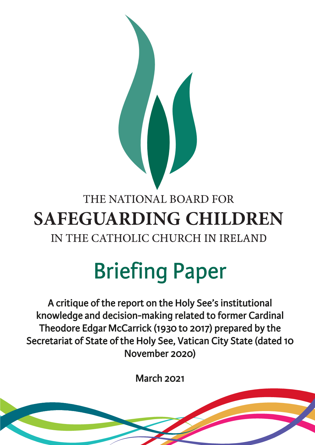 Briefing Paper 1-A Critique of the Report on the Holy See's Institutional