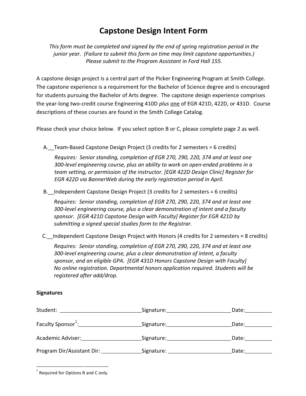 Capstone Intent Form June2013