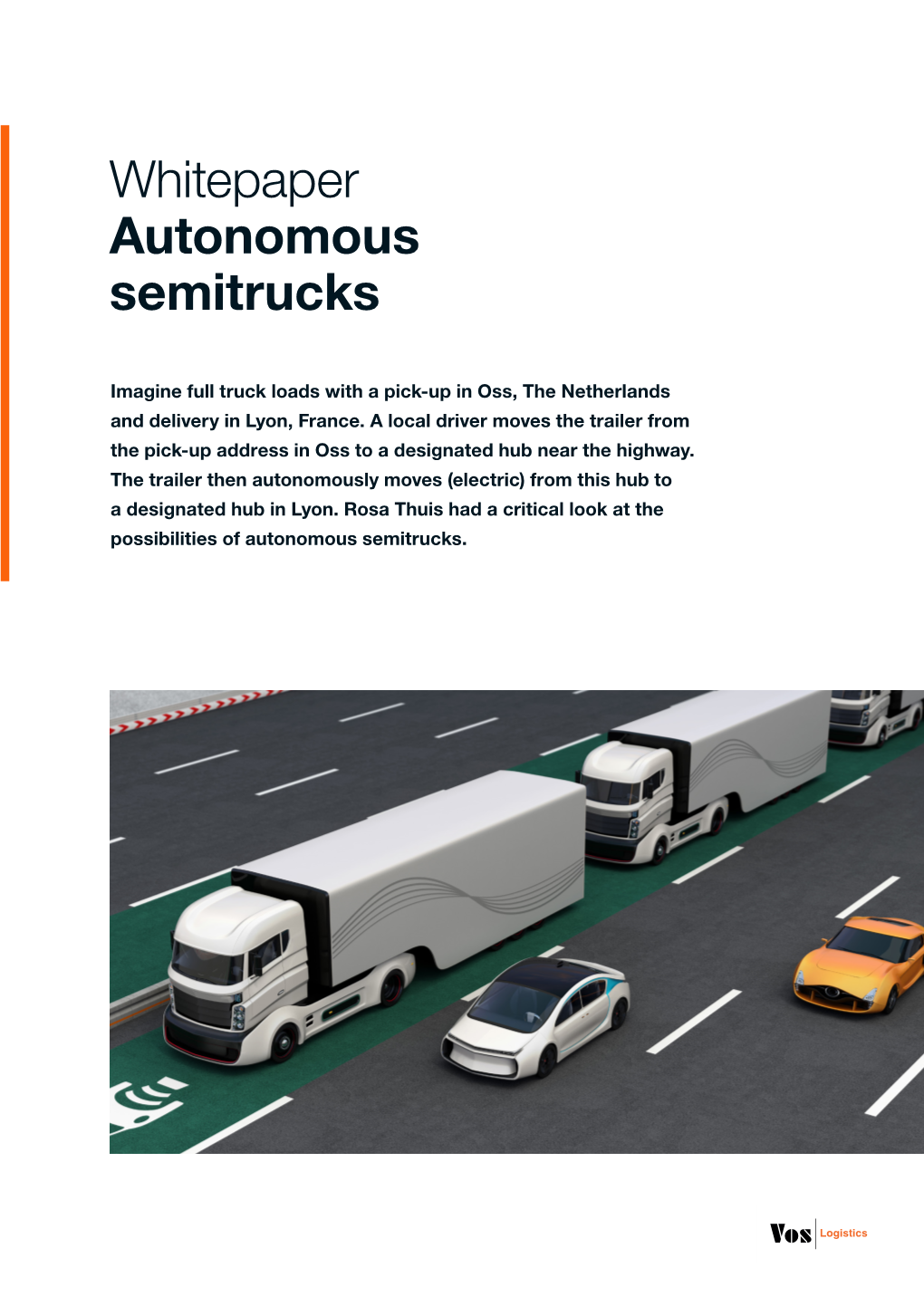 Whitepaper Autonomous Semitrucks