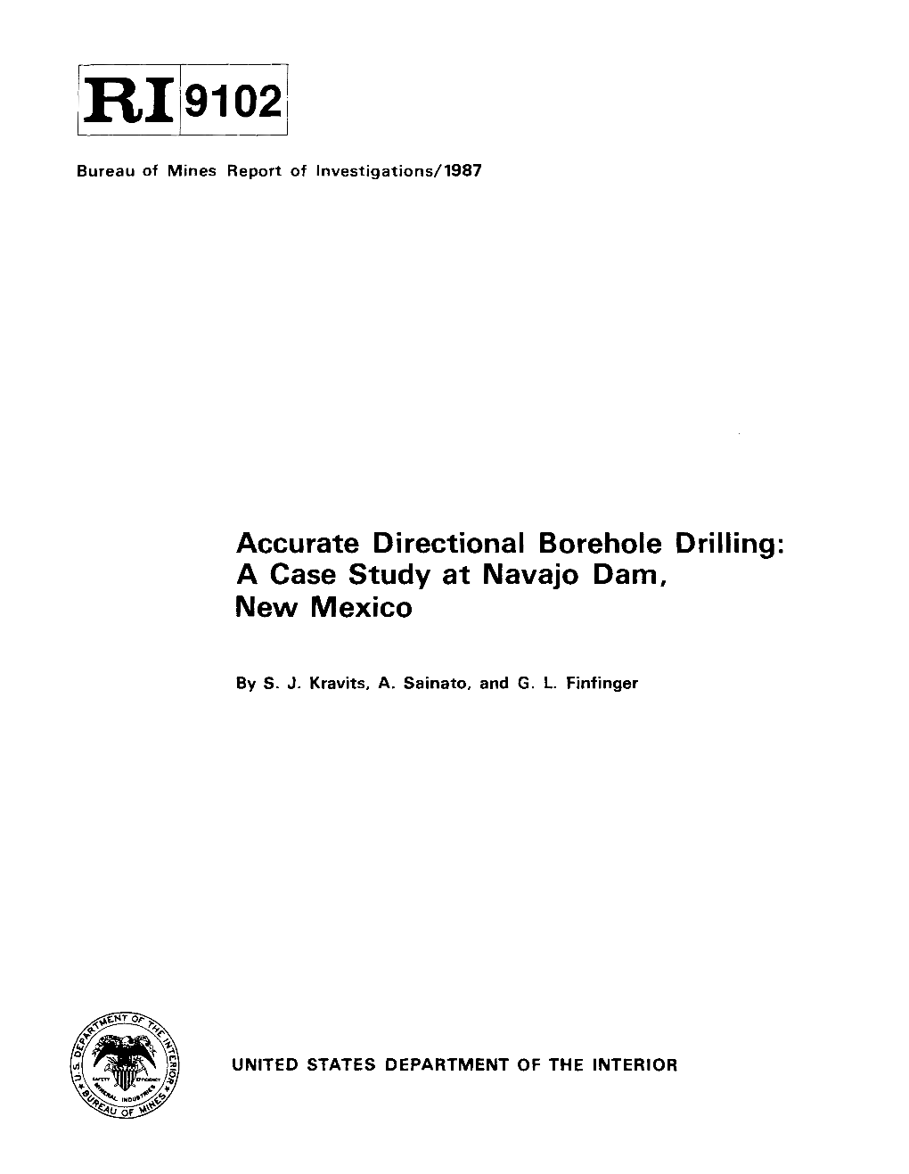 Accurate Directional Borehole Drilling: a Case Study at Navajo Dam, New Mexico