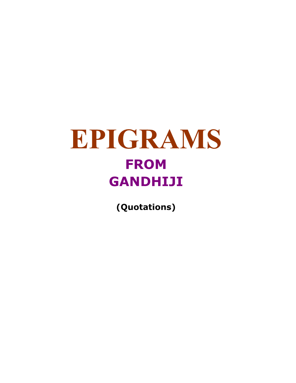 Epigrams.Pdf