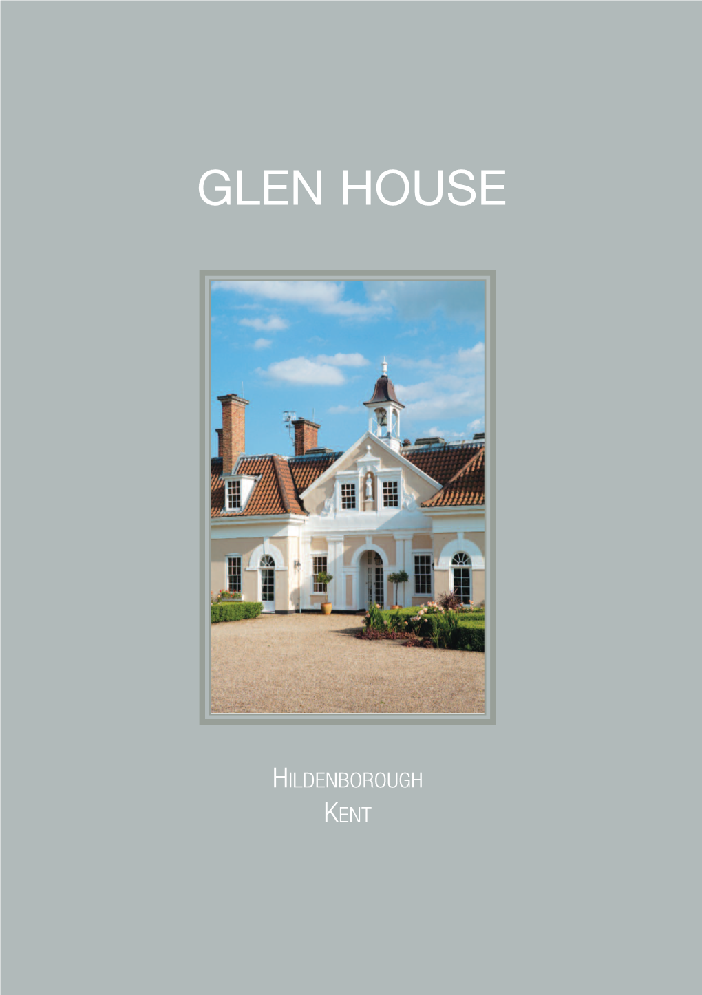 Glen House, Hildenborough Gross Internal Area (Approx.) House - 912.1 Sq M (9817 Sq Ft) Garage - 110.4 Sq M (1188 Sq Ft)