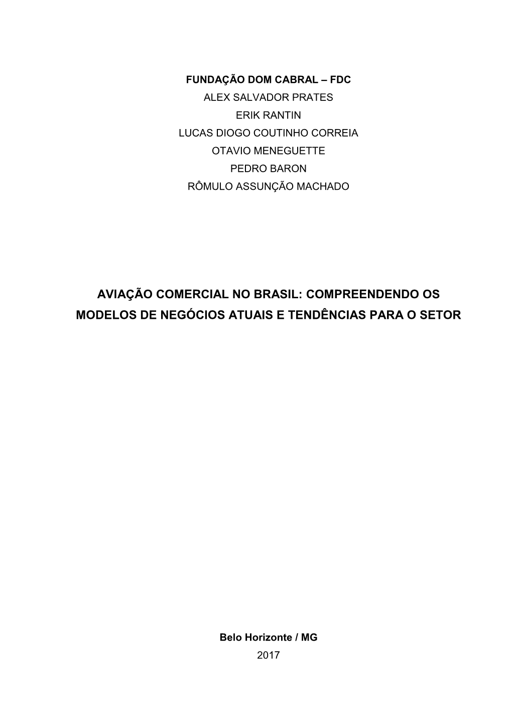 Aviação Comercial No Brasil.Pdf