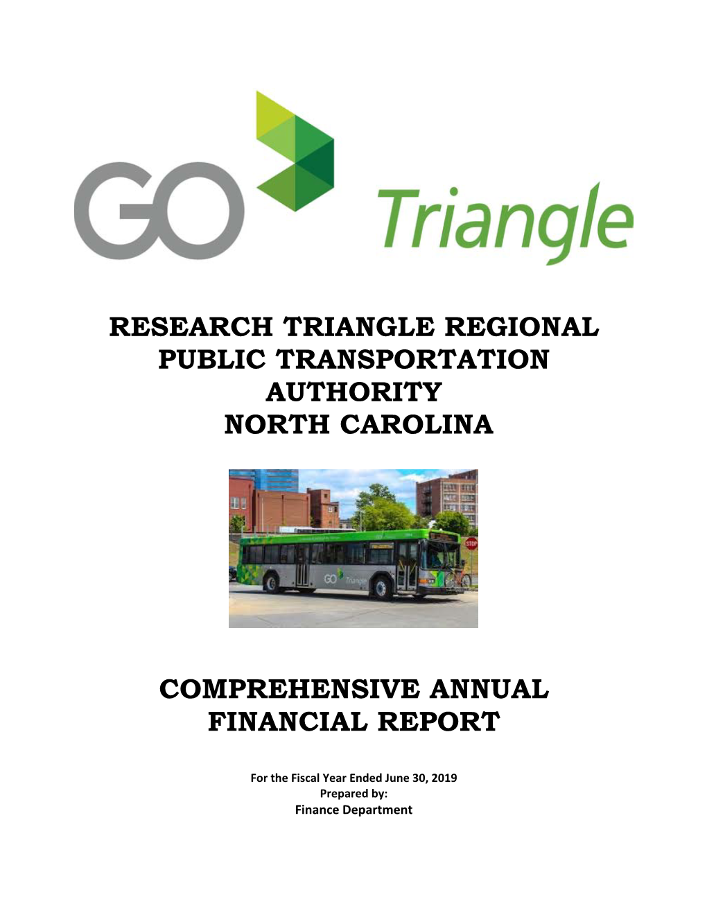 Research Triangle Regional Public Transportation Authority North Carolina