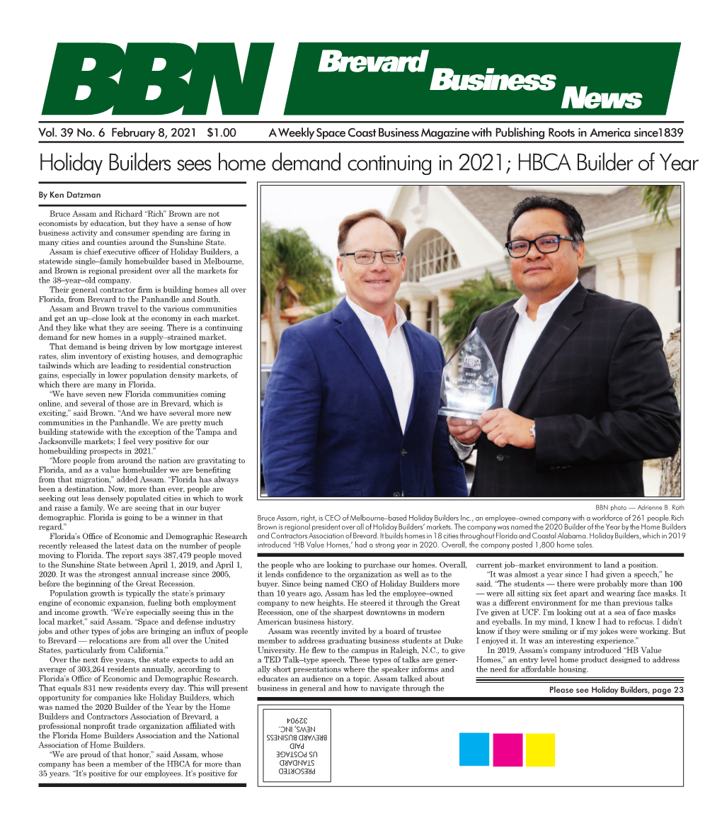 BBN Brevard Business News BBN Brevard Business News Brevard