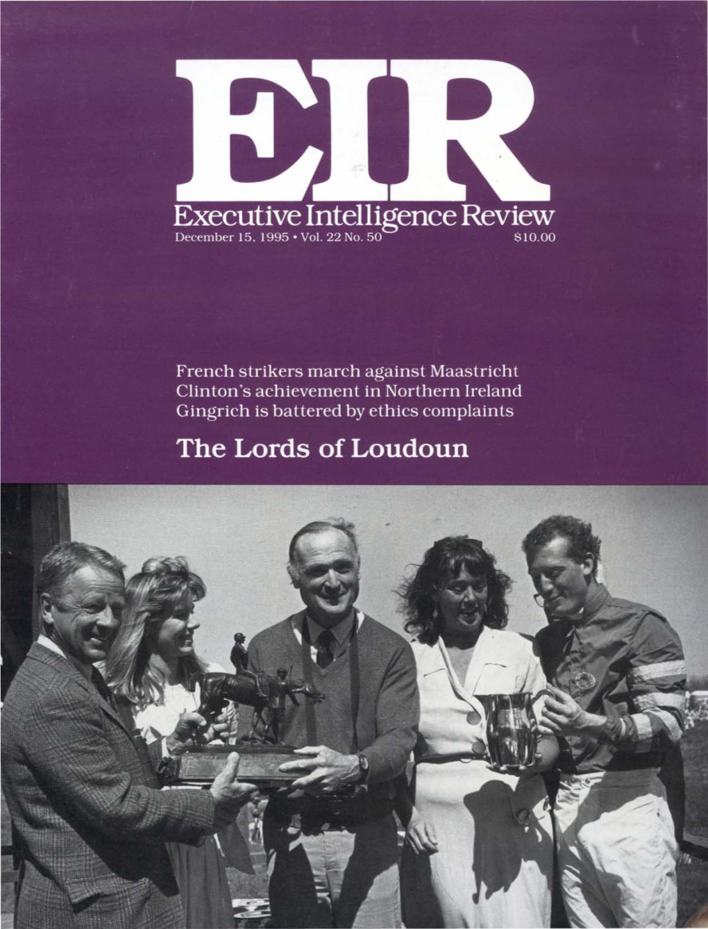 Executive Intelligence Review, Volume 22, Number 50, December