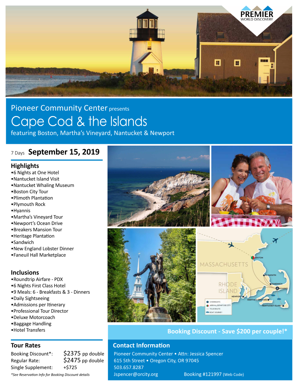 Cape Cod & the Islands