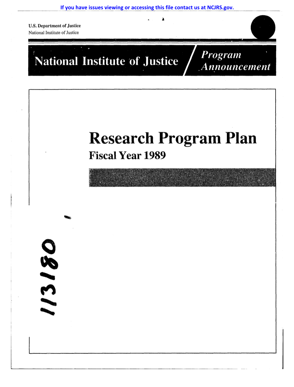 Crime and Justice Research Volumes Criminal Justice Interdiction of Staff of the National Institute Retail Drug Trafficking of Justice