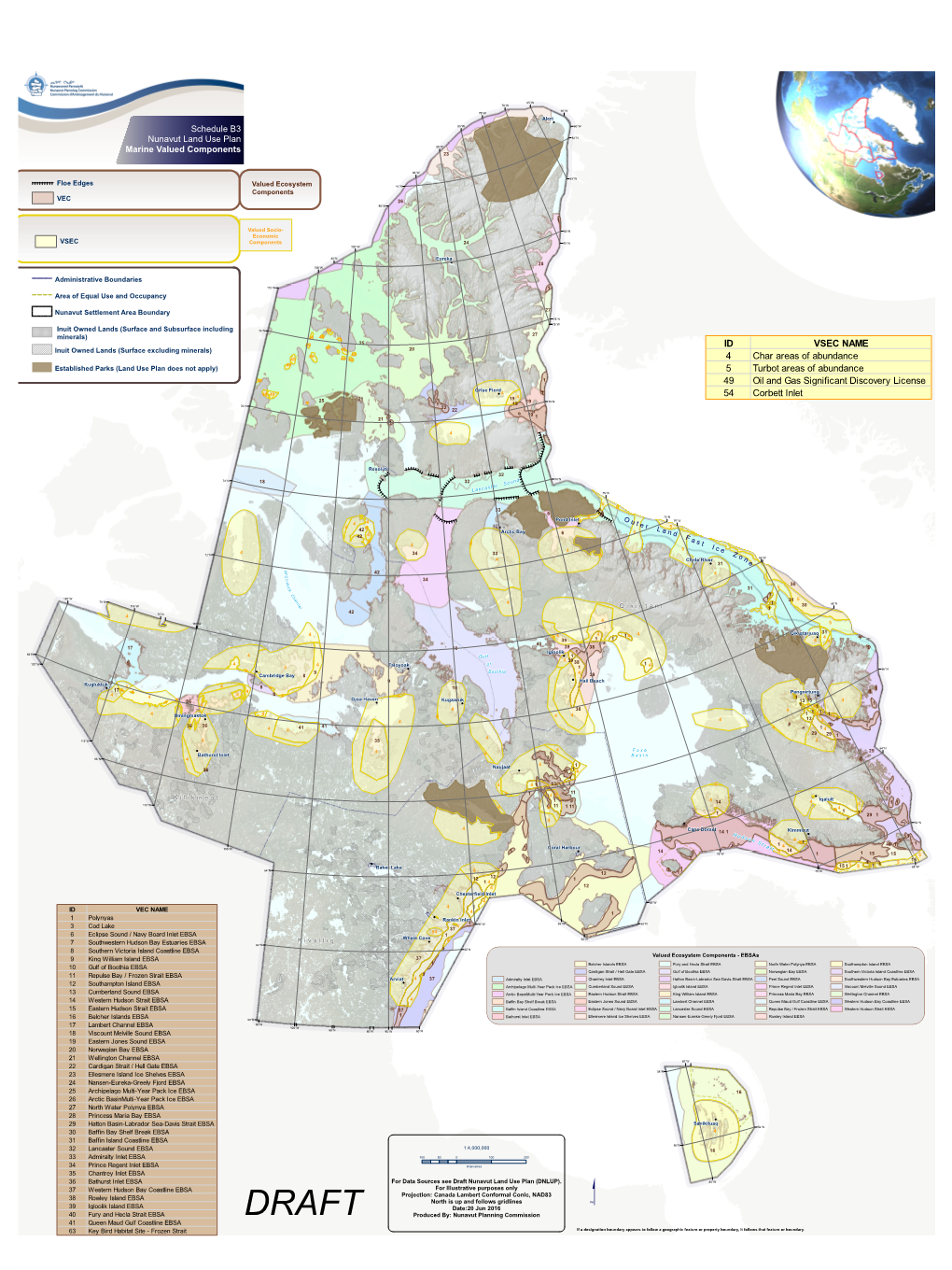 ID VSEC NAME 4 Char Areas of Abundance 5 Turbot Areas Of