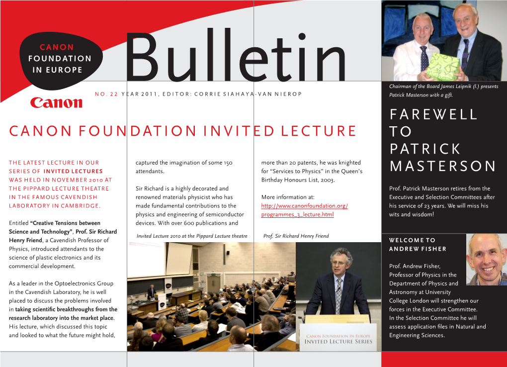 Bulletin 2011