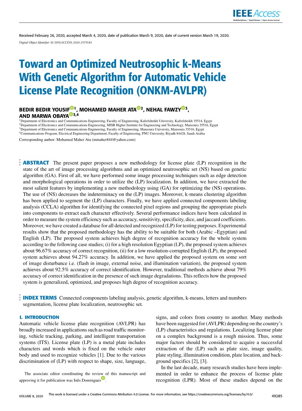 Toward an Optimized Neutrosophic K-Meanswith Genetic Algorithm For