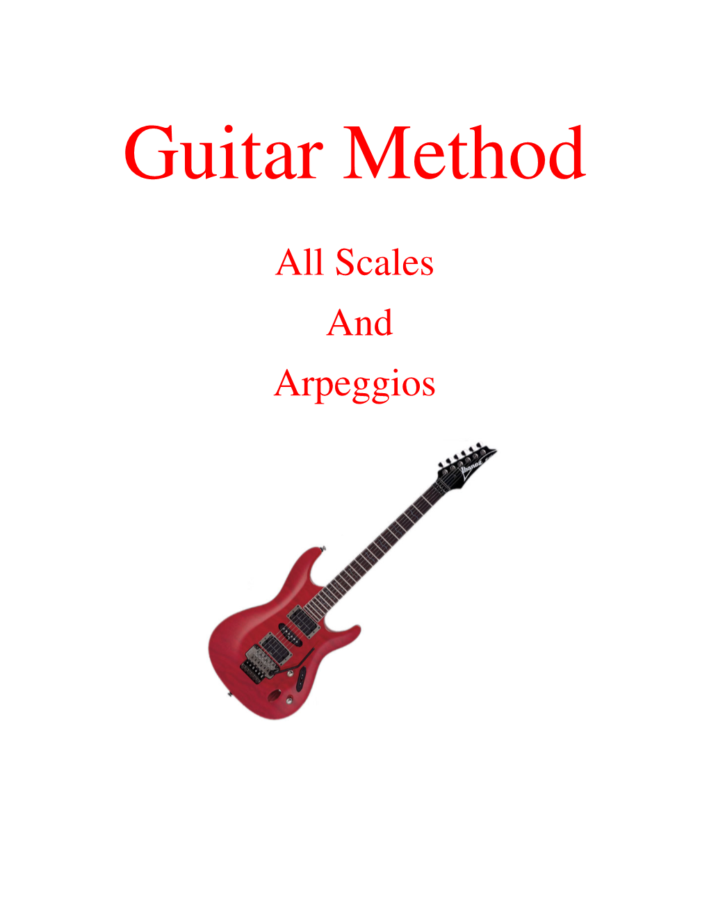 Guitar Method