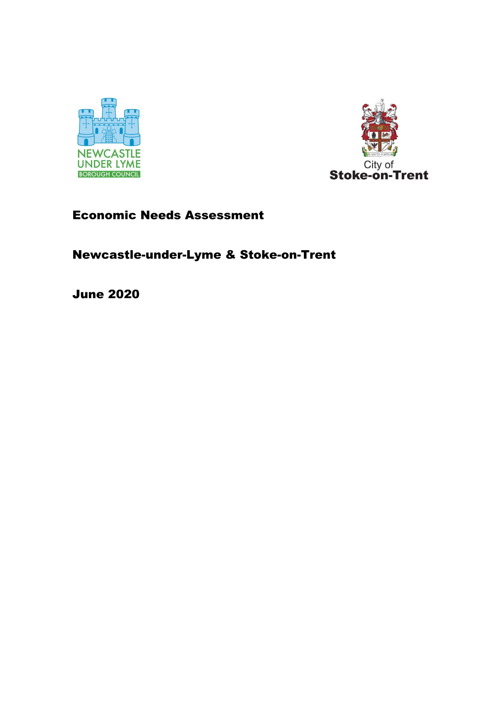 Economic Needs Assessment Newcastle-Under-Lyme & Stoke-On