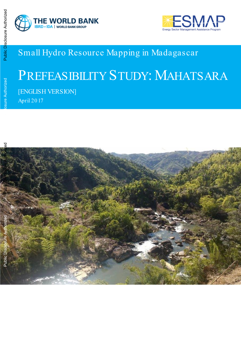 Prefeasibility Study:Mahatsara
