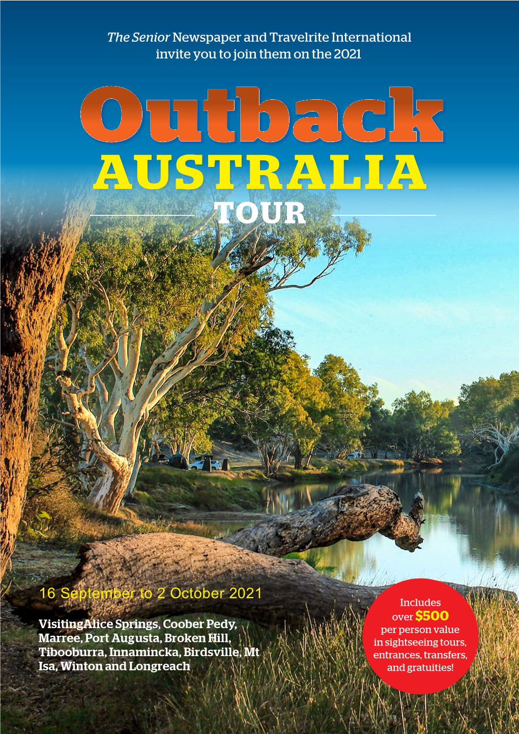 TOUR AUSTRALIA Outback