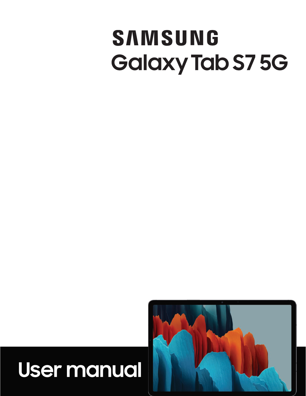 Samsung Galaxy Tab S7 5G T878U User Manual