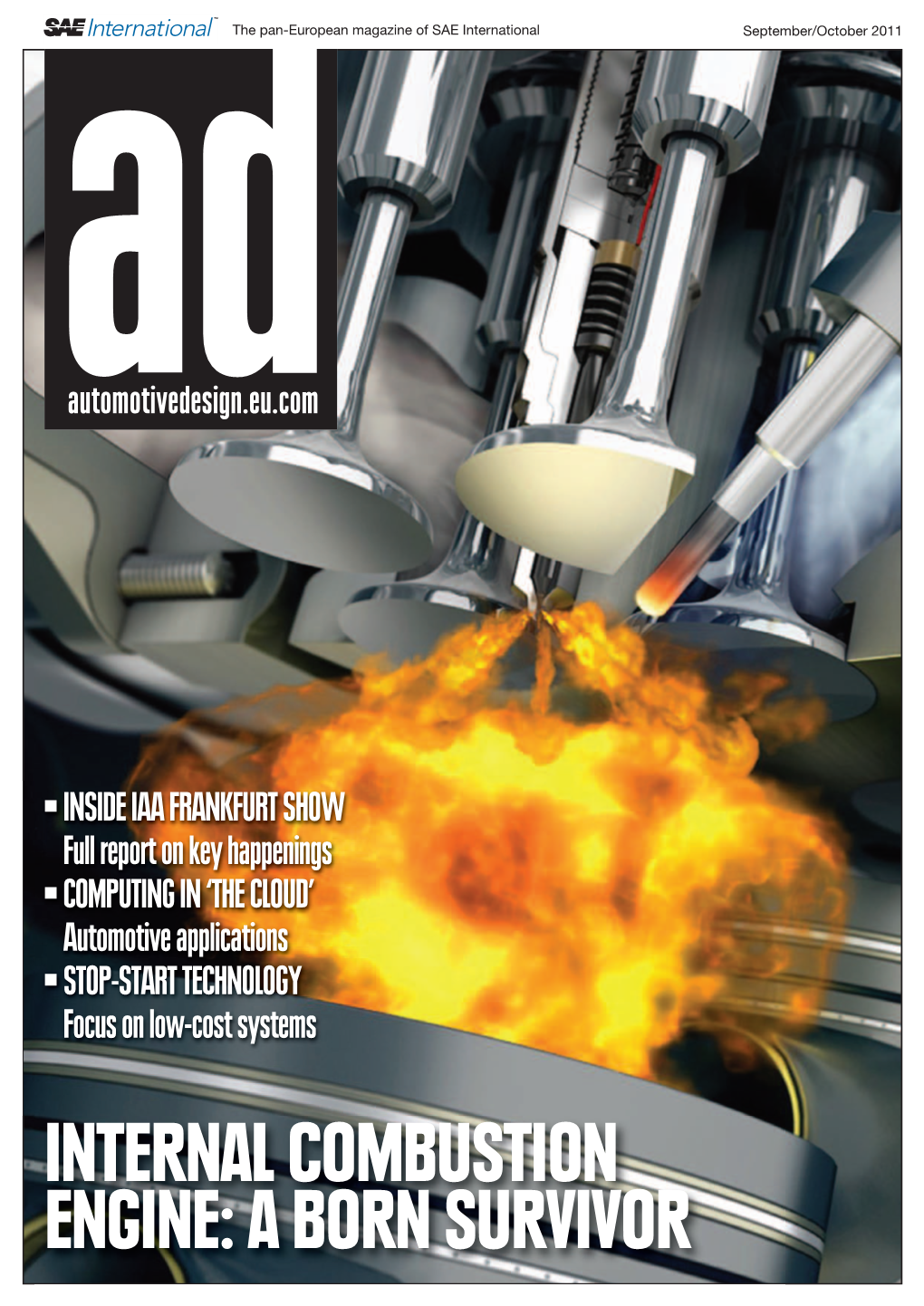 INTERNAL COMBUSTION ENGINE: a BORN SURVIVOR P002 ADEU SEP11 15/9/11 12:19 Page 1