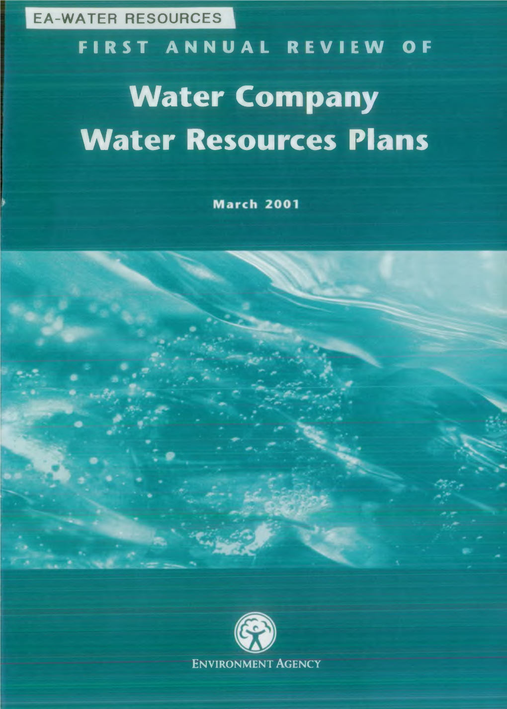 Water Company Water Resources Plans