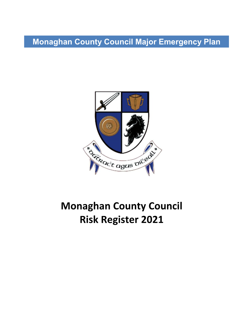 Monaghan County Council Risk Register