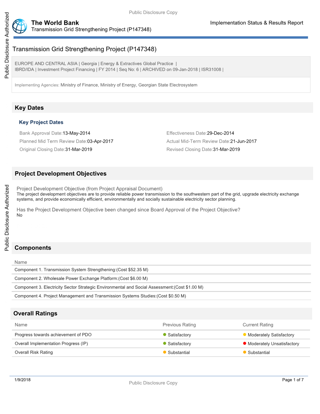 World Bank Document