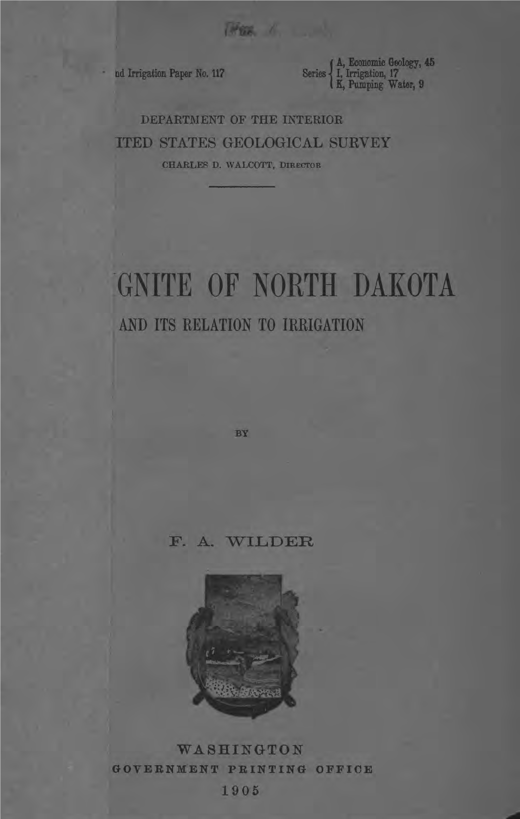 Mite of North Dakota and Its Relation to Irrigation