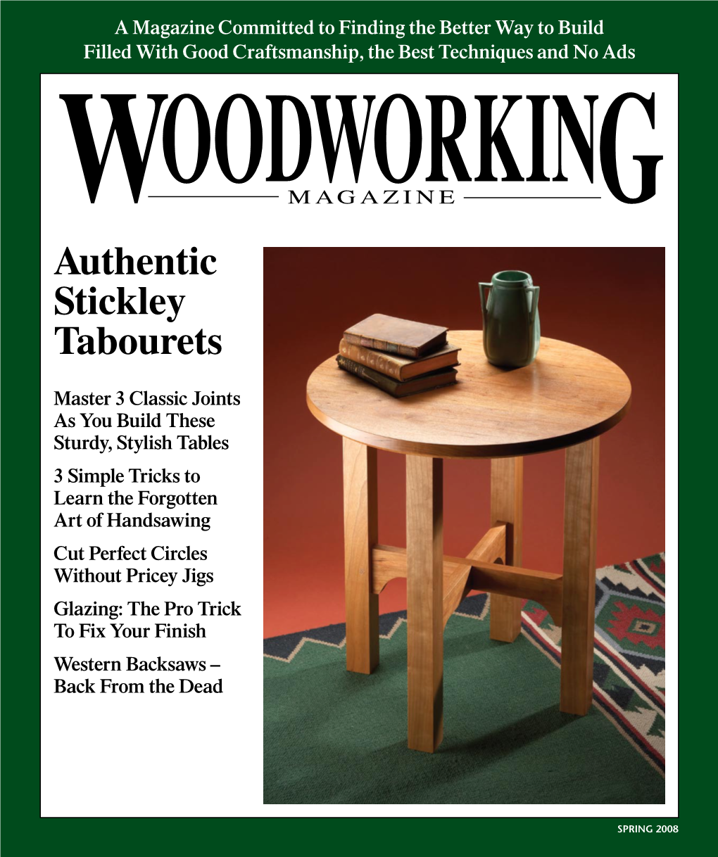 Authentic Stickley Tabourets