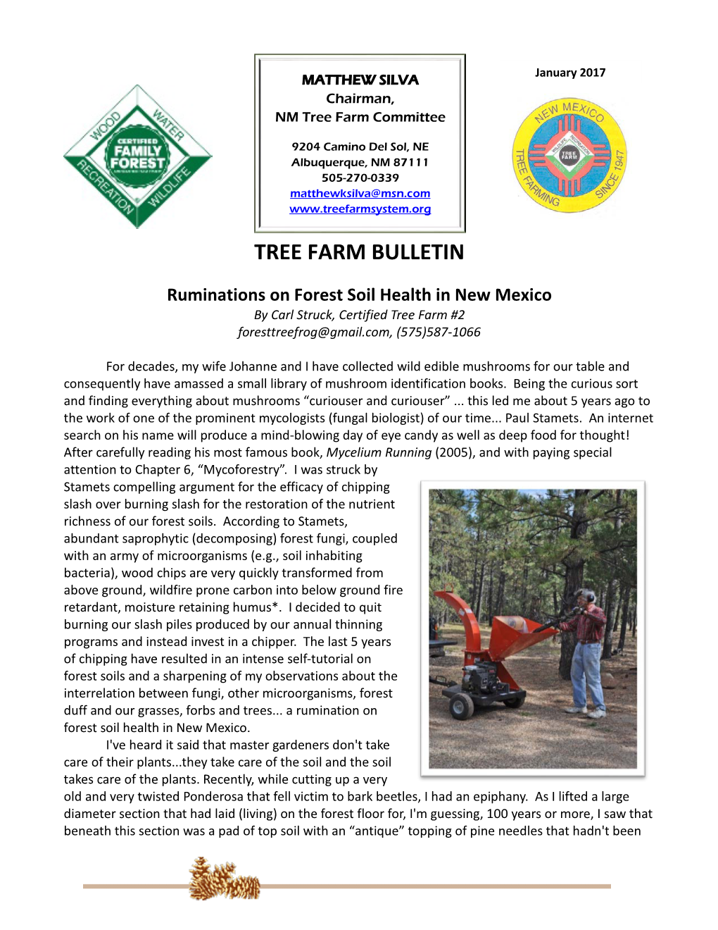 Tree Farm Bulletin