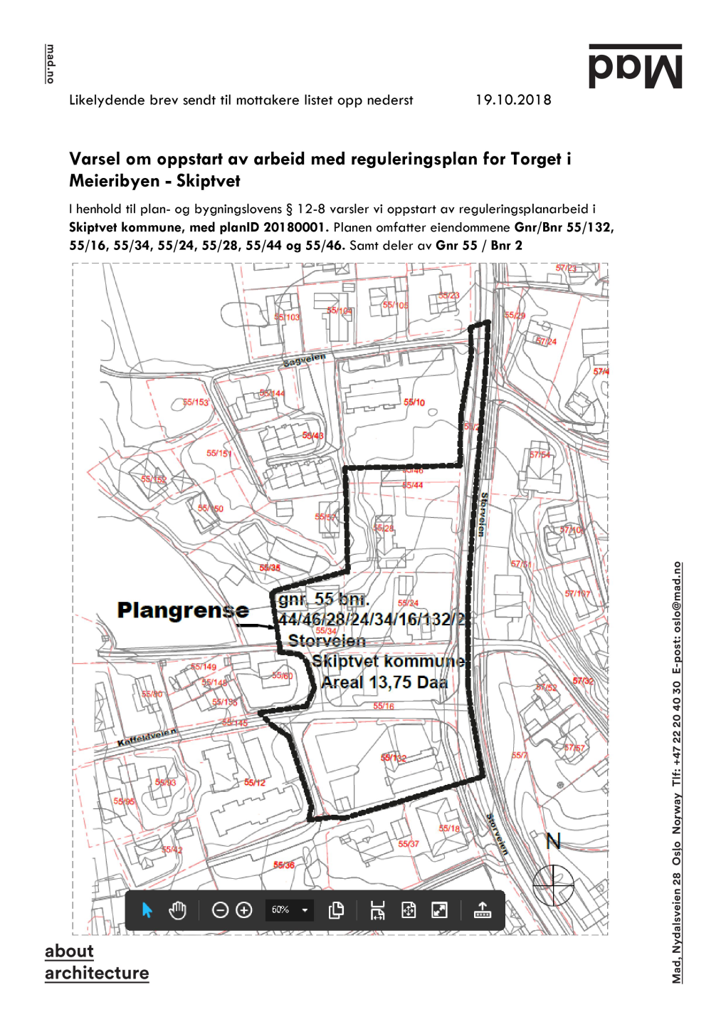 Skiptvet I Henholdtil Plan- Og Bygningslovens§ 12 -8 Varsler Vi Oppstart Av Reguleringsplan Arbeid I Skiptvet Kommune, Med Planid 20180001